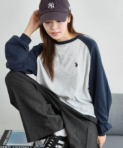 日本 U.S. POLO ASSN.x WEGO 聯名款長袖上衣 日本 U.S. POLO ASSN.x WEGO 聯名款長袖上衣