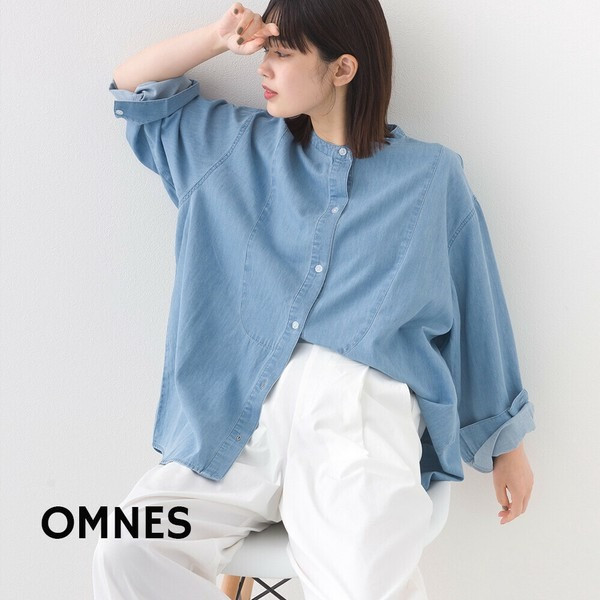 日本 OMNES 牛仔長版上衣 日本 OMNES 牛仔長版上衣