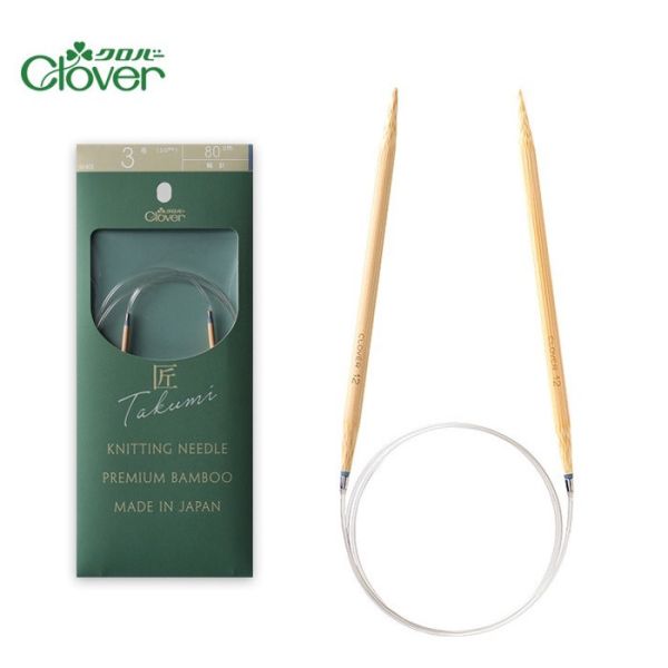 日本可樂牌 Clover - 匠-Ｓ輪針系列40cm 60cm 80cm 7mm-10mm 