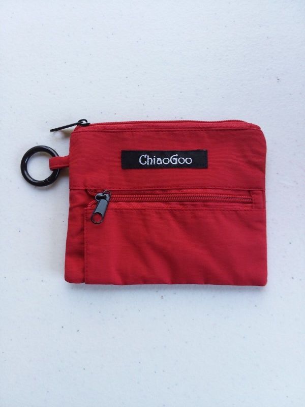 巧姑 ChiaoGoo - Red Pocket Pouch ChiaoGoo、巧姑、輪針、棒針、輪針組、不鏽鋼