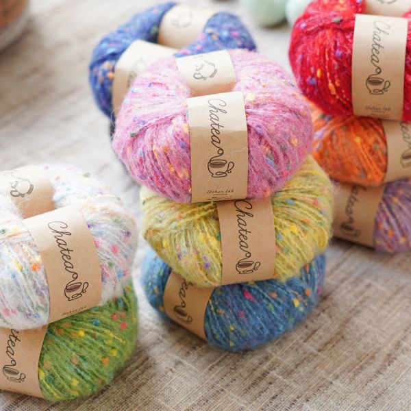 Hara Wool - Knitworm Chatty 柔軟絨球毛線 