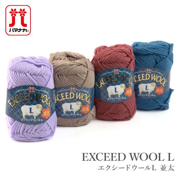 Hamanaka -  Exceed Wool L 並太 (エクシードウールL 並太) 