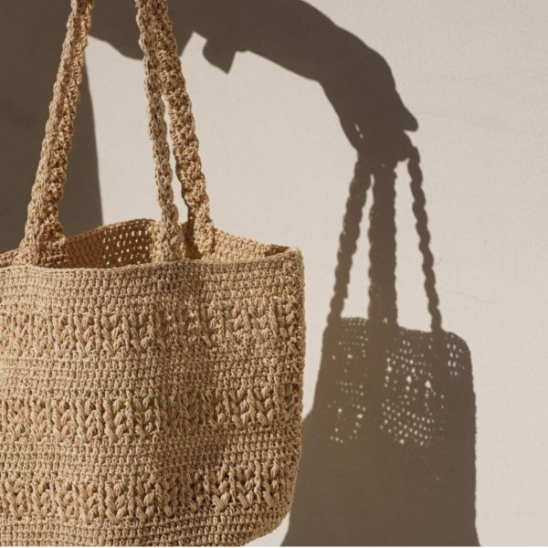 老師推薦！DARUMA - 立體織紋編織托特包 B 材料包＋教學影片 