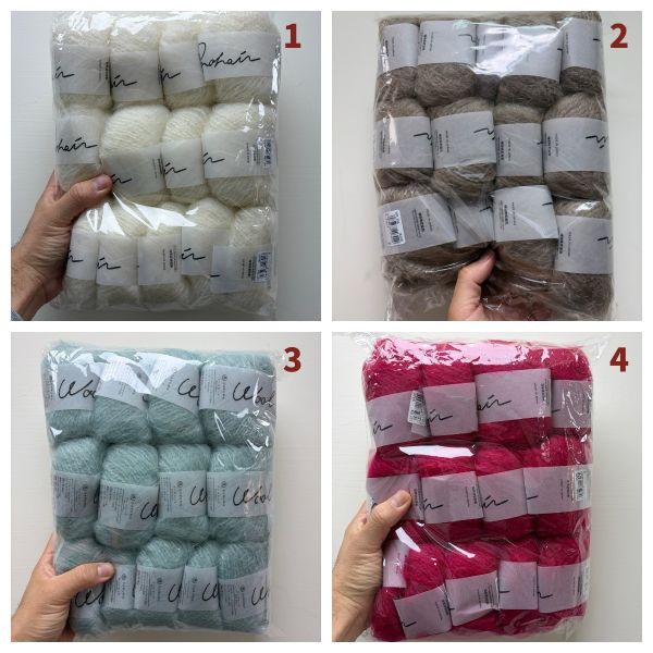 DARUMA最受矚目新品，輕柔優雅毛海毛衣材料包 （13顆毛線＋ 教學影片） 