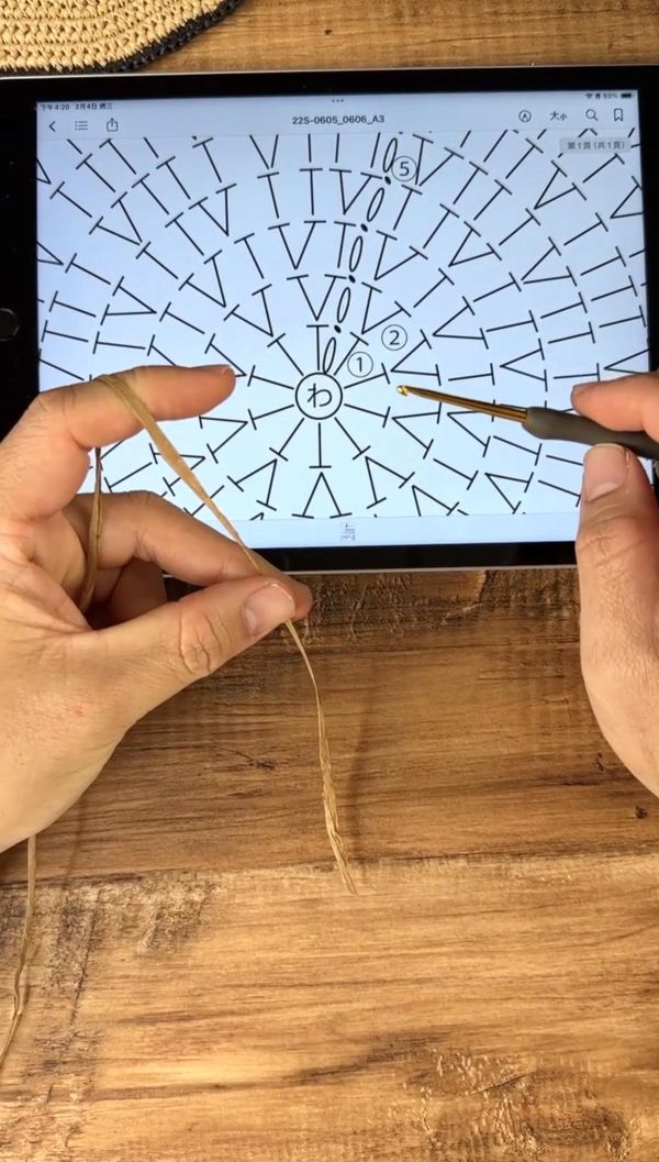 一日早鳥！DARUMA 經典作品 - キャップ日式短簷草帽，材料包＋教學影片 