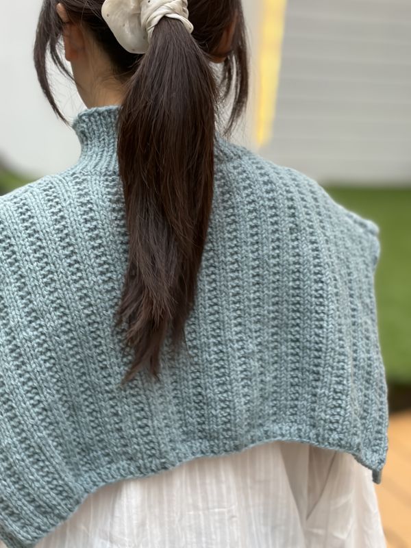 DARUMA - 高領披肩材料包（色號05 新色到！） + 教學影片 