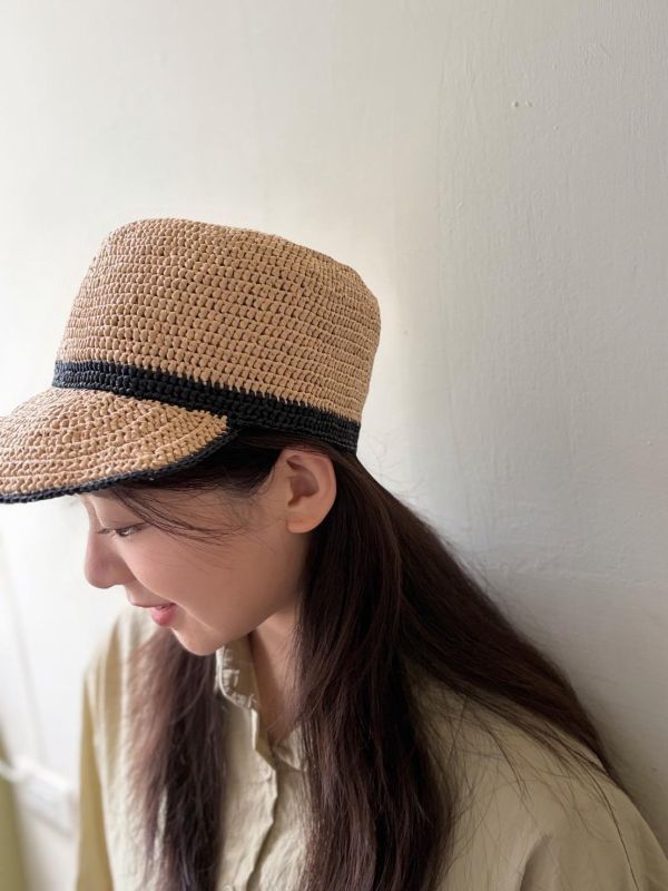 一日早鳥！DARUMA 經典作品 - キャップ日式短簷草帽，材料包＋教學影片 