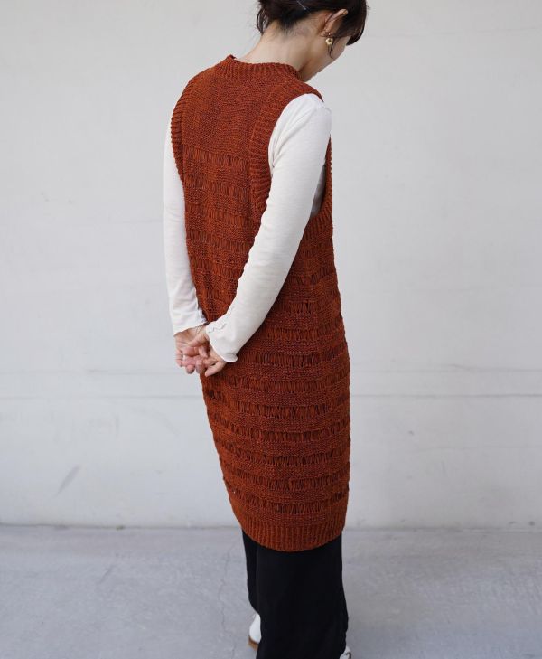 售完即無！DARUMA - 條紋針織洋裝 材料包 