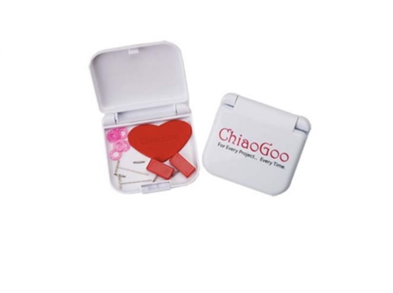 巧姑 ChiaoGoo - 7599-M.7599-SL,Tools Kit ChiaoGoo、巧姑、輪針、棒針、輪針組、不鏽鋼 墊片 心型