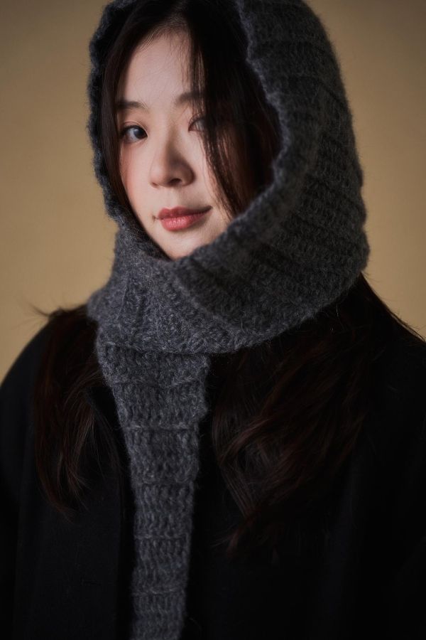 isk-043｜維納斯 Venus 小款・鉤針圍巾帽兜 編織材料包 毛線,羊駝毛,alpaca, baby alpaca,棒針,鉤針,紡紗,秘魯,羊毛,羊駝