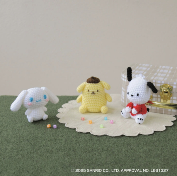 Hamanaka x Sanrio 三麗鷗 大耳狗鉤針材料包 