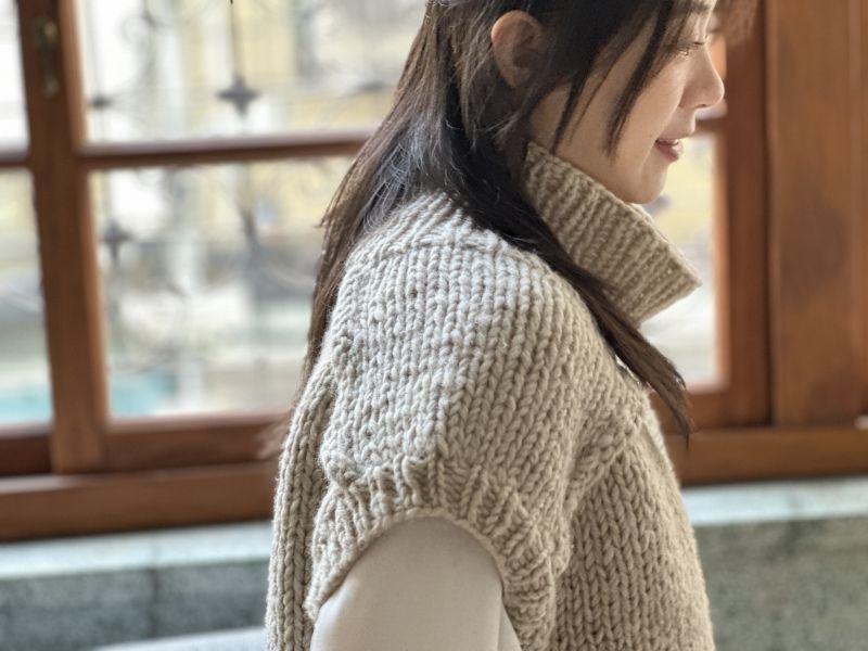 最後3份！DARUMA - 拼接背心材料包 + 教學影片 