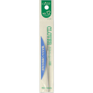 日本可樂牌 Clover - 銀色單頭蕾絲鉤針 0號 - 12號 