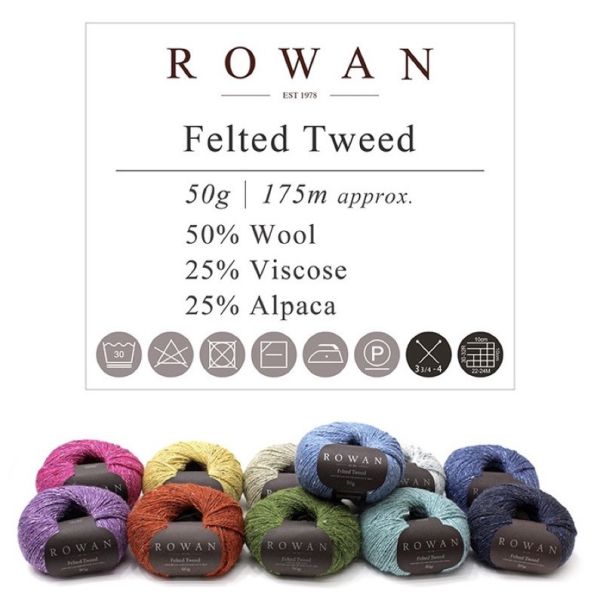 Rowan - 英倫風毛線 Felted Tweed 