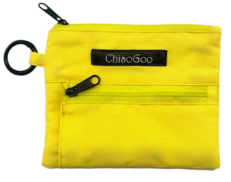 巧姑 ChiaoGoo - Yellow Pocket Pouch ChiaoGoo、巧姑、輪針、棒針、輪針組、不鏽鋼