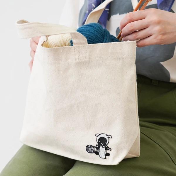 HARA WOOL - 治癒系綿羊刺繡貼布 