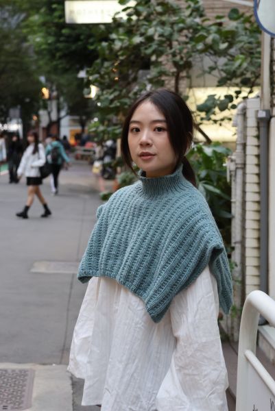 DARUMA - 高領披肩材料包（色號05 新色到！） + 教學影片 