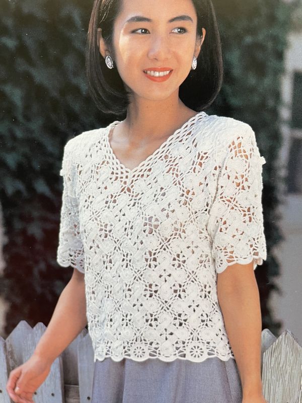 珍稀一本！老師私藏日文「超絕版」編織書！-ミセスにピッタリ! 