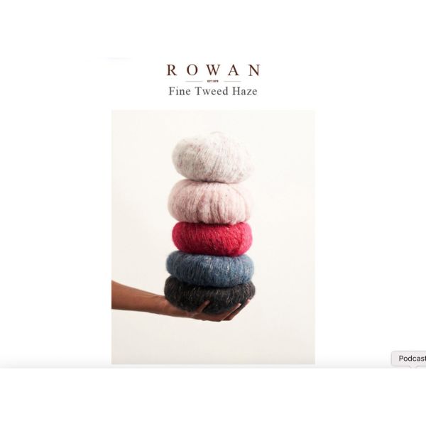 Rowan - 細朦朧毛海 Fine Tweed Haze 