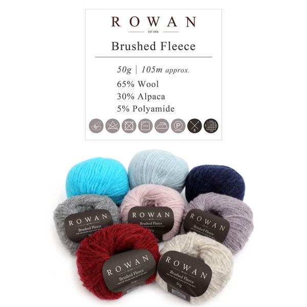 Rowan - 布洛斯羊毛 Brushed Fleece 