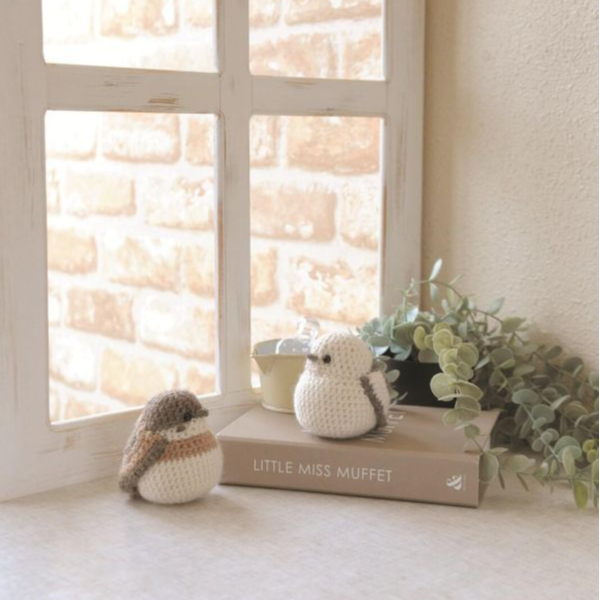 日本Hamanaka 原廠材料包 - ソノモノのスズメ / ソノモノのシマエナガ 