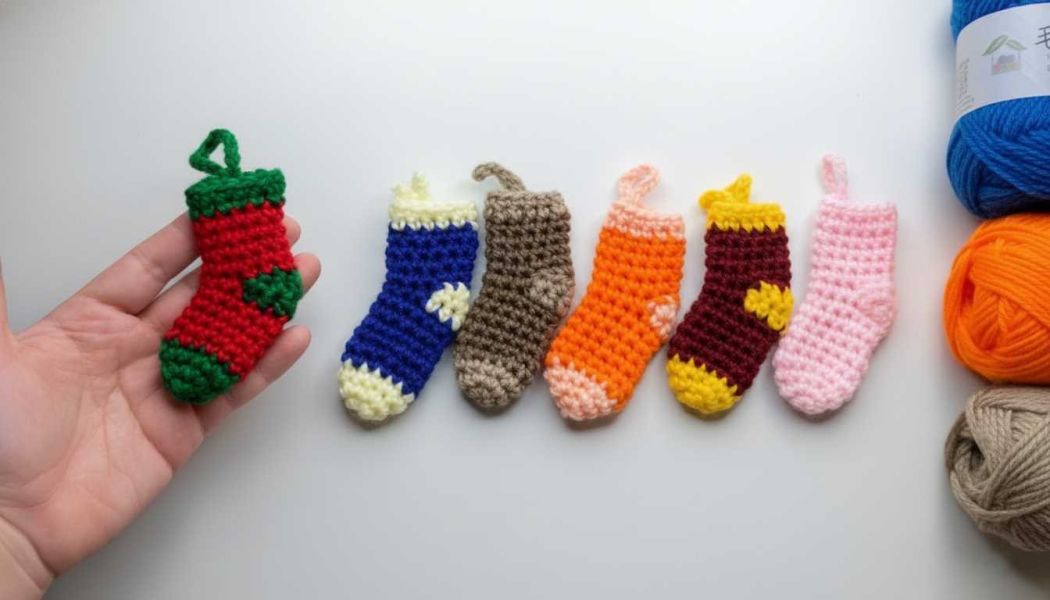 「超可愛聖誕襪！」包色12顆材料包優惠＋送50元記號圈一包 