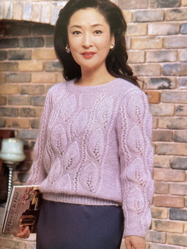 珍稀一本！老師私藏日文「超絕版」編織書！-香山美子が着るハイミセスのニット 