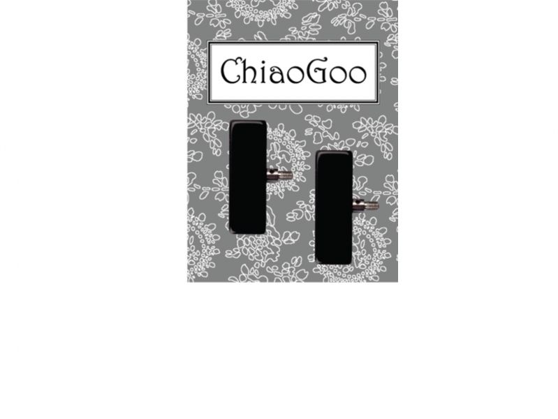 巧姑 ChiaoGoo - 2502-S / M  / L，巧姑擋片 3 尺寸 巧菇 End Stoppers ChiaoGoo、巧姑、輪針、棒針、輪針組、不鏽鋼