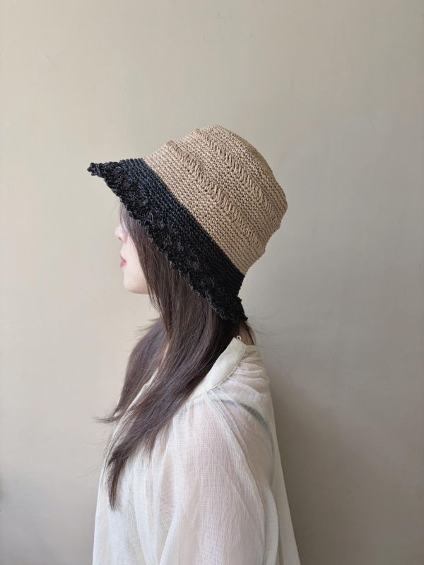 DARUMA - 典雅花邊漁夫帽 A 