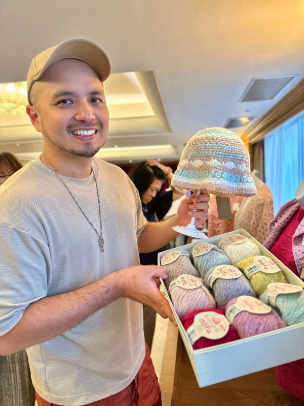 日本Puppy 莫夫毛線 - 漁夫帽材料包 