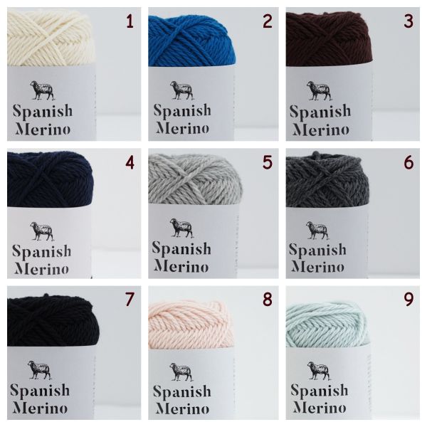 DARUMA - 西班牙美麗諾羊毛線 Spanish Merino 