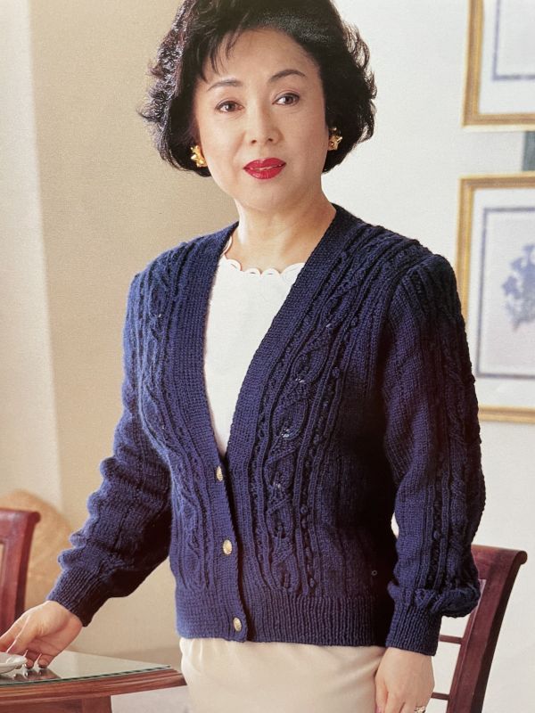 珍稀一本！老師私藏日文「超絕版」編織書！-佐久間良子ハイミヤスのニツ 