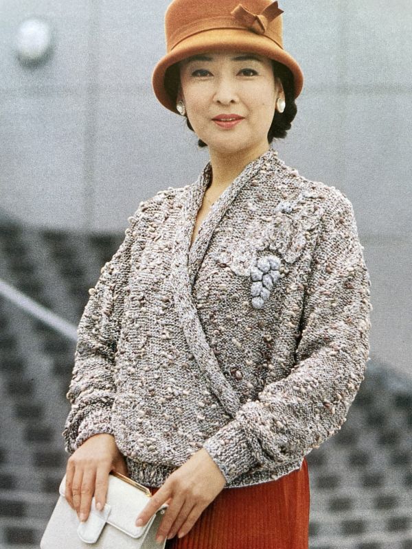 珍稀一本！老師私藏日文「超絕版」編織書！-香山美子が着るハイミセスのニット 