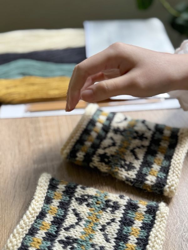 風工房 - 經典絕版材料包 + 教學影片：リストウォーマー日本保暖手套 