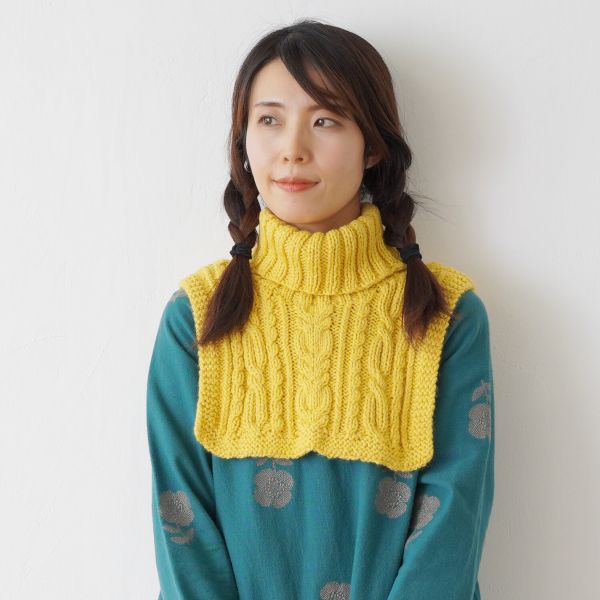 日本Hara Wool原廠材料包 - 青春麻花小背心 #7-5 