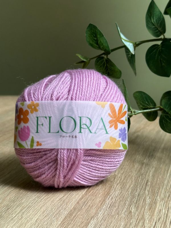 「Flora」 毛線, 獨家完美的成分比例，一顆可以織三朵康乃馨 