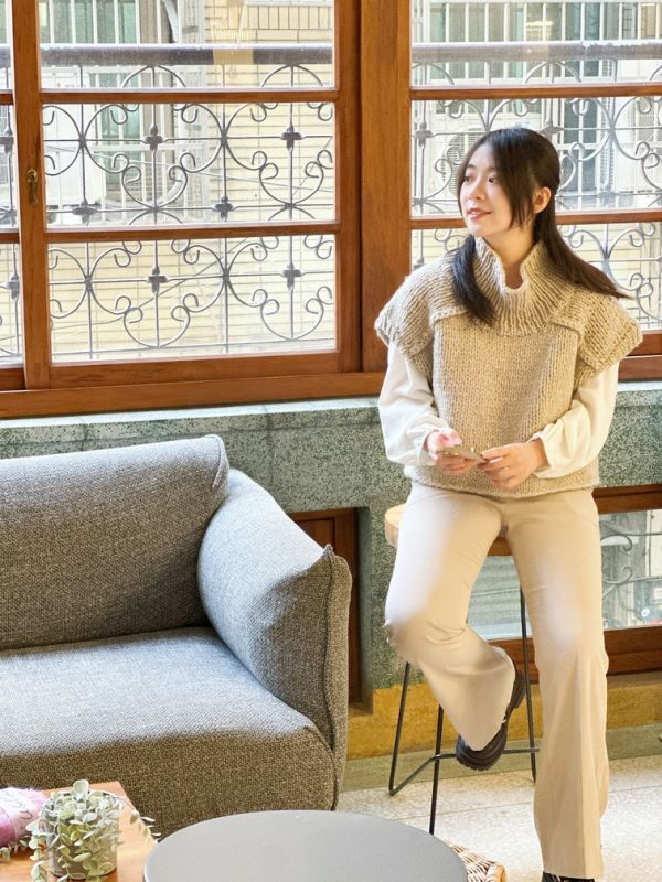 DARUMA - 麥田暖風拼接背心材料包 + 教學影片 