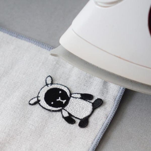 HARA WOOL - 治癒系綿羊刺繡貼布 