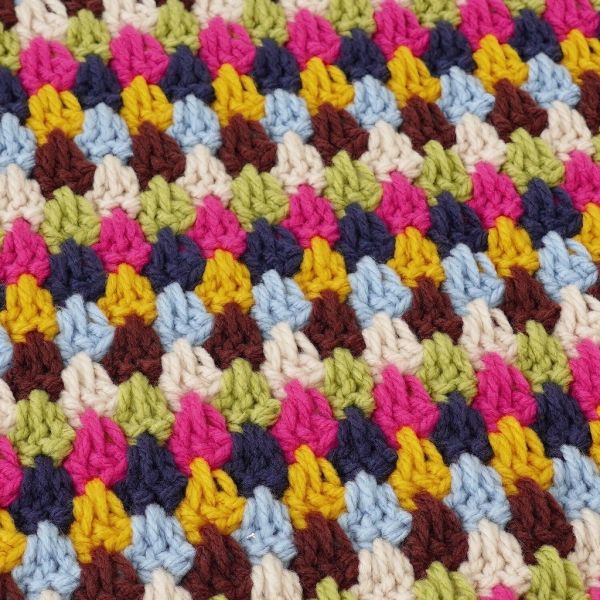 日本Hará Wool 材料包 - 510 彩色地墊 