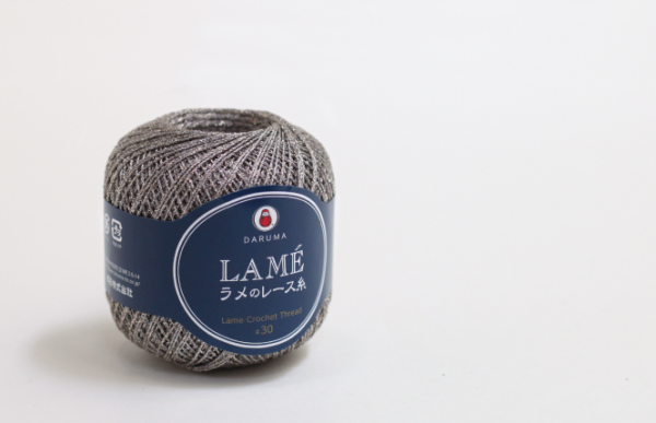 Daruma - 箔光30蕾絲線 Lame Crochet Thread #30 