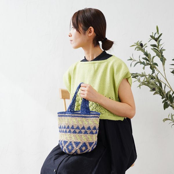 日本Hara Wool原廠材料包 - 夏日藍海編織包 #9-3 