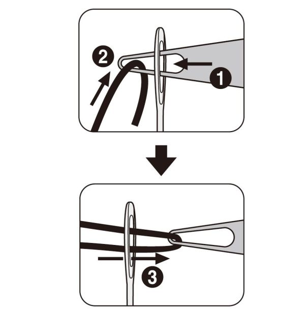 日本可樂牌 Clover  - 毛線用穿線器 55-252 