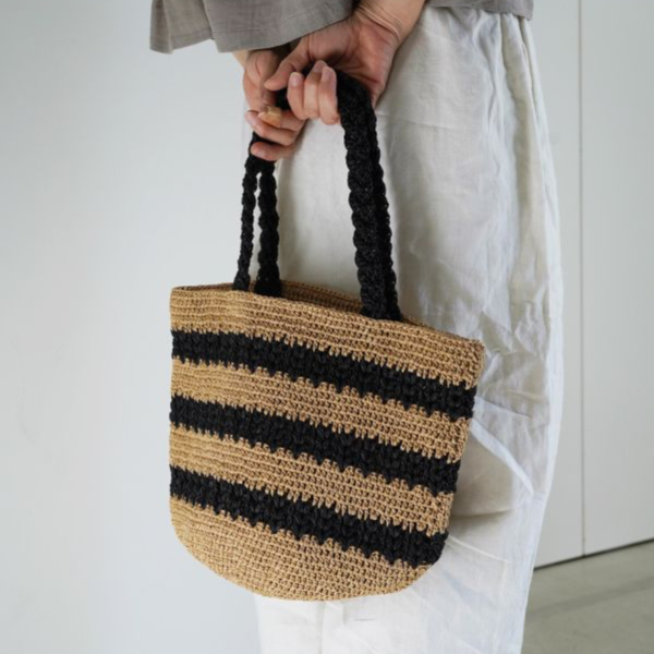 老師推薦！DARUMA - 立體織紋編織托特包 B 材料包＋教學影片 