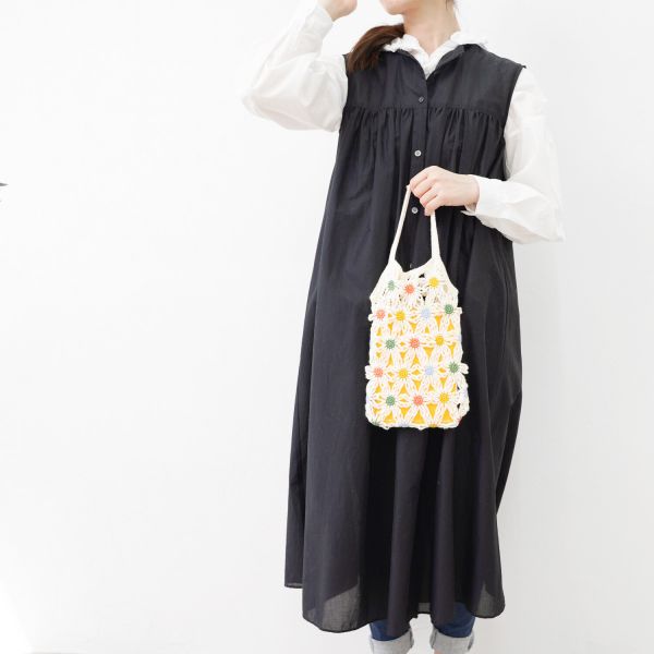 日本Hará Wool 材料包 -66 花朵包包 