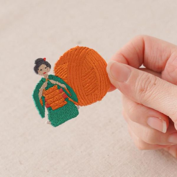 HARA WOOL - AMUHITO 編織人的小小共感標記 - 兩用貼布繡 刺繡貼布 