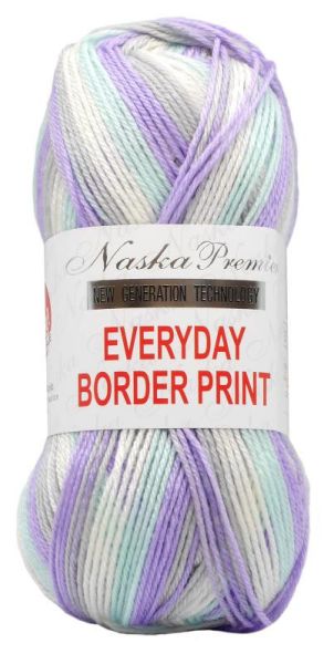 日本 Naska - Everyday Border Print エブリディボーダープリント 