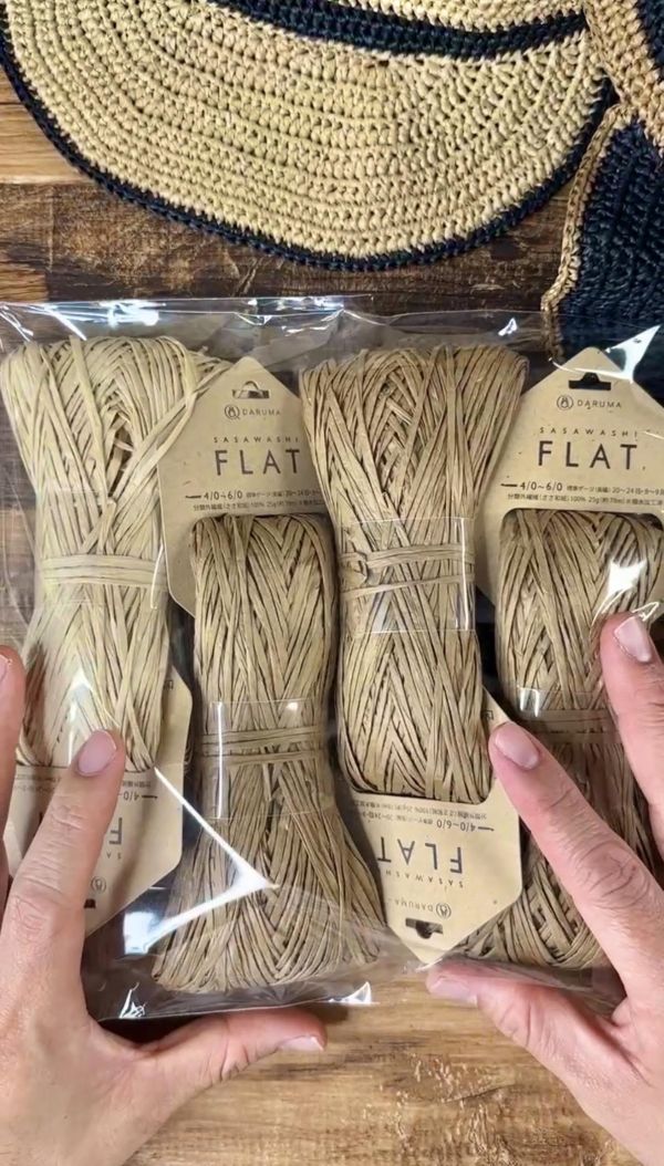 一日早鳥！DARUMA 經典作品 - キャップ日式短簷草帽，材料包＋教學影片 