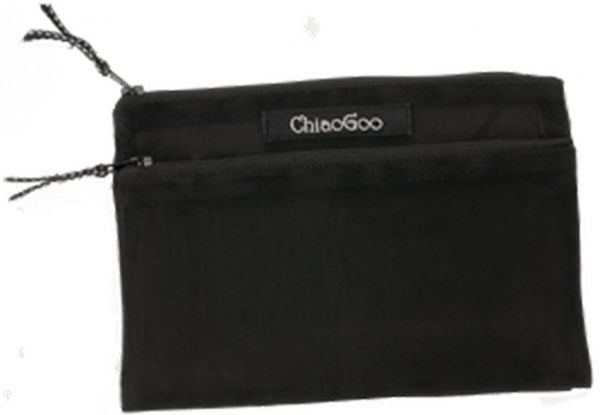 巧姑 ChiaoGoo - Black Mesh Accessory Pouch ChiaoGoo、巧姑、輪針、棒針、輪針組、不鏽鋼
