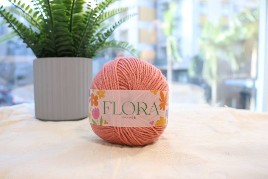 「Flora」 毛線, 獨家完美的成分比例，一顆可以織三朵康乃馨 - 單顆販售賣場 