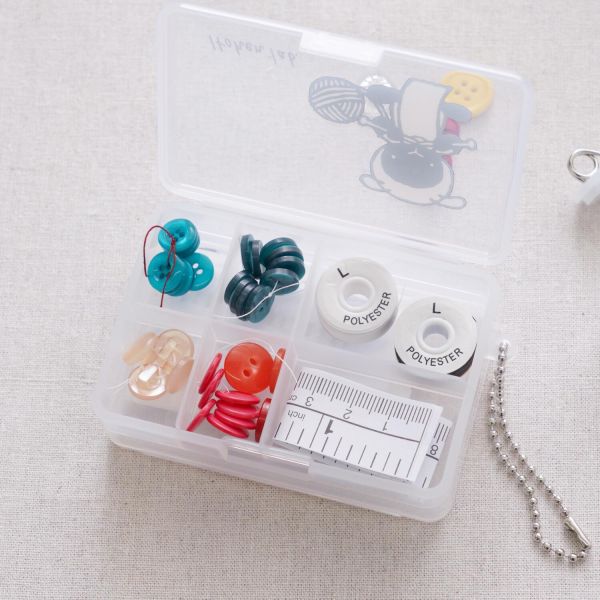 Itohenlab. - ひつじのクリアマルチケース 透明雙層收納盒 